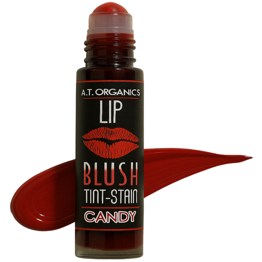 A.T. Organics Candy Tint | Multi-Use Lip & Cheek Stain, Trusted Since 2016