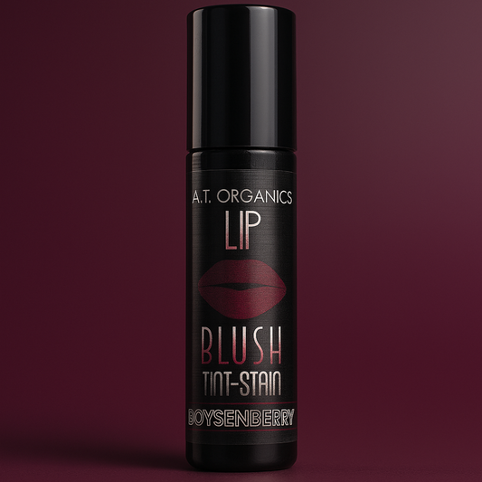 A.T. Organics Boysenberry Tint | Multi-Use Lip & Cheek Stain, Trusted Since 2016