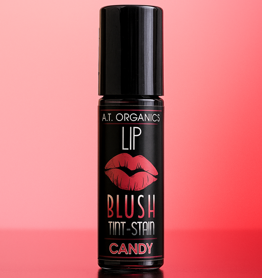 A.T. Organics Candy Tint | Multi-Use Lip & Cheek Stain, Trusted Since 2016
